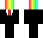 rainbow tuxedo