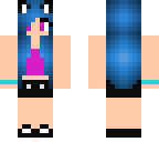 summer cat girl