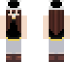 toad girl black chibi