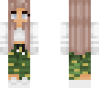camo outfit girl