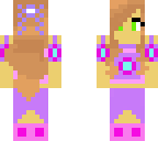 cute blonde purple girl
