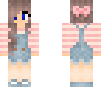 cute overall girl