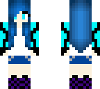 epic blue-lover girl