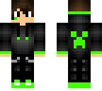 green gamer boy