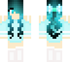 pastel blue dress with socks