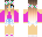 pink flower x3