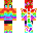 rainbow dragon girl