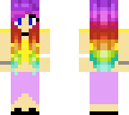 rainbow girl