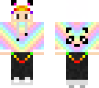 rainbow panda boy fixed