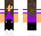 short purple 