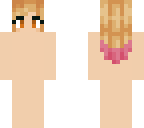 blonde girl base with pink tips
