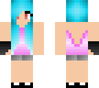 blue hair