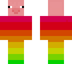 cool colored piggy