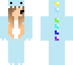 edited dinosaur onesie girl
