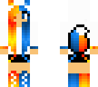 fire and ice wolf girl