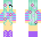 fixed striped mint girl