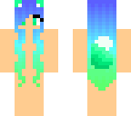 hair and fox skin