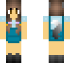 overalls and pigtails