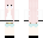 pink haired girl