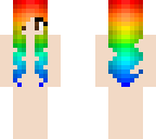 rainbow hair