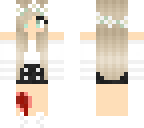 winter girl injured