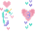 3 unicorns