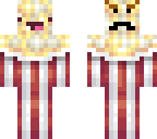 angry popcorn mustache