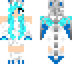 blue dragon girl