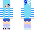 blue girl