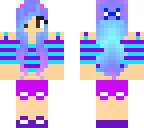 blue summer girl