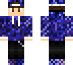 cool galaxy boy skin