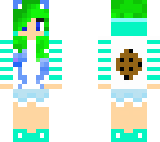 cue cookie pigtail girl
