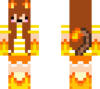 cute fire girl