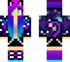 galaxy cat girl
