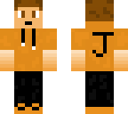 orange hoodiie