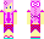 pink and purple girl
