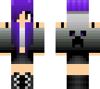 purple girl