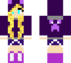 purple girl