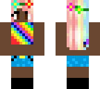 rainbow girl