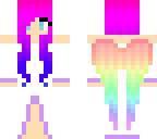 rainbow pastel angle