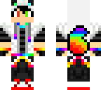 rainbow wolf