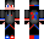 red and blue creeper boy