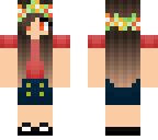 simple girl skin