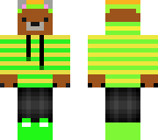 yellow and green bear
