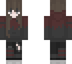 black and red girl