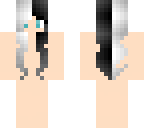 black and white hair base