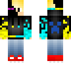blue flame and yellow fire
