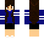 blue girl