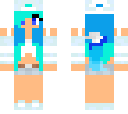 blue girl