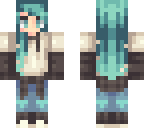blue girl